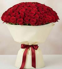 Букет 101 Красная роза Милано в Грозном