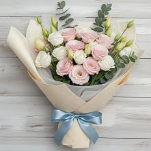 Букет цветов из:  Лизиантусы #REPLACE_PRED# Грозном