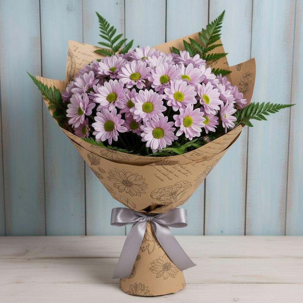 Букет цветов из: Хризантемы в Грозном
