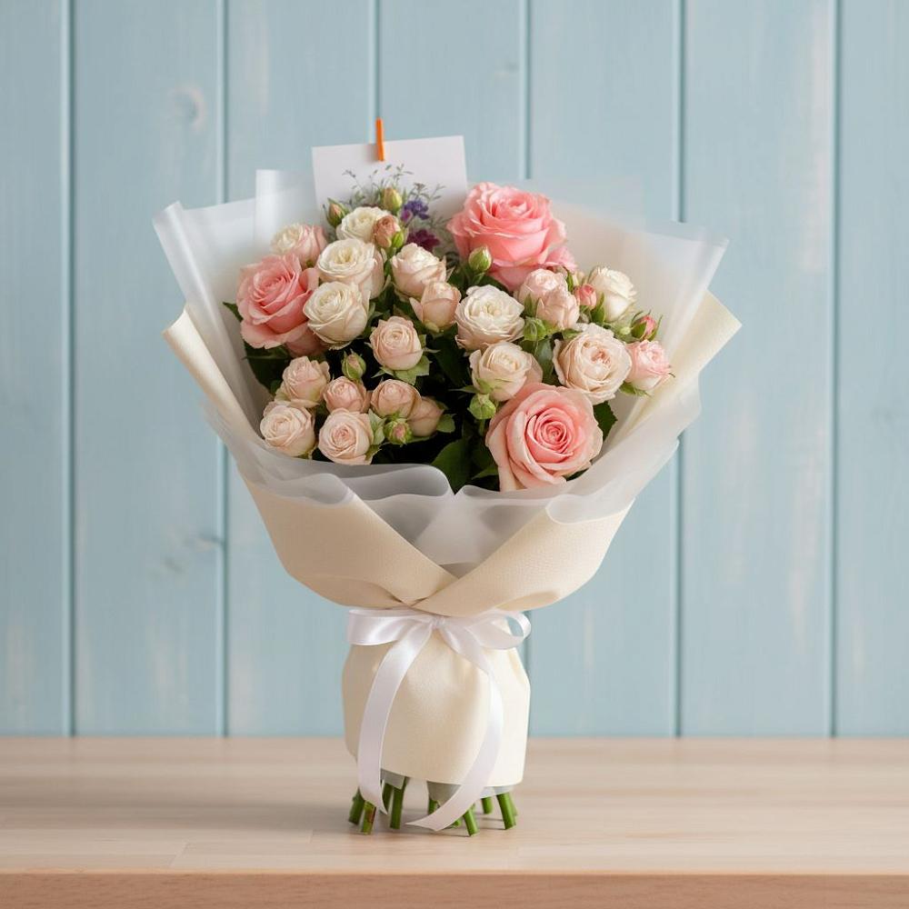 Букет цветов из: Розы в Грозном