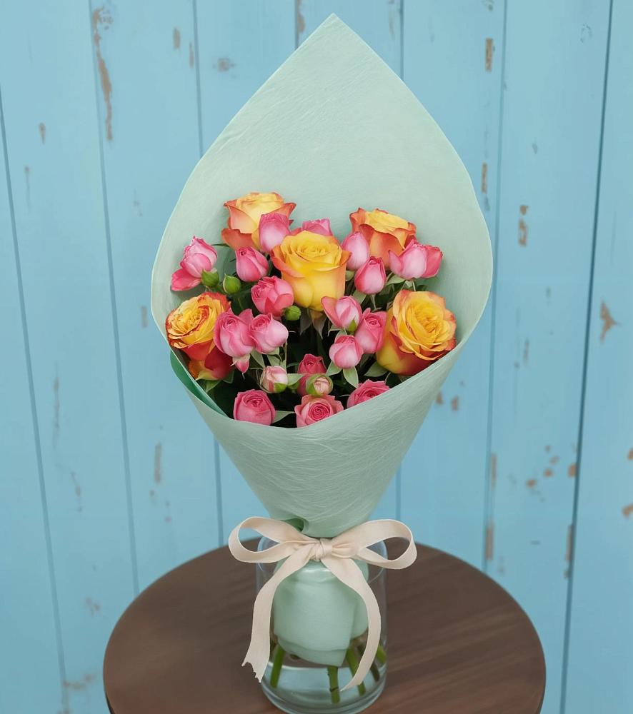 Букет цветов из: Розы в Грозном