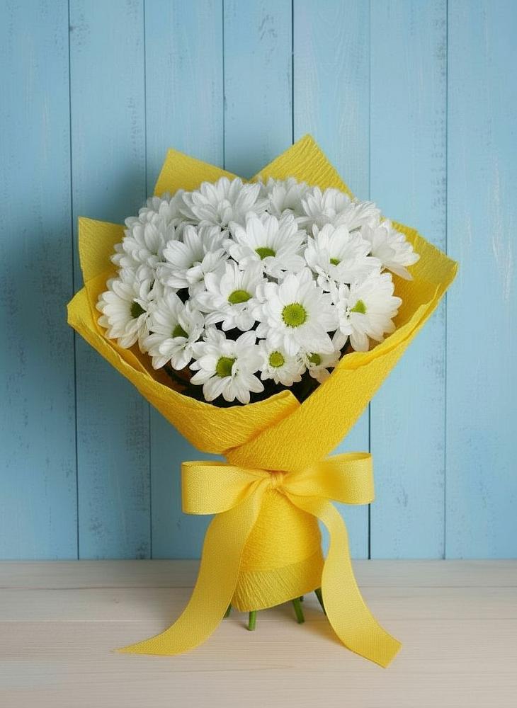 Букет цветов из: Хризантемы в Грозном