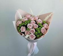 Букет цветов из:  Розы и Хризантемы в Грозном