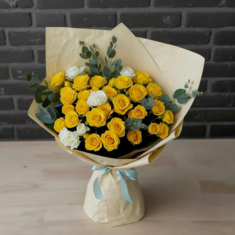 Букет цветов из: Розы в Грозном