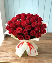 Букет 29 Красных роз в Грозном
