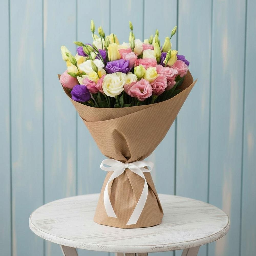 Букет цветов из: Лизиантусы в Грозном