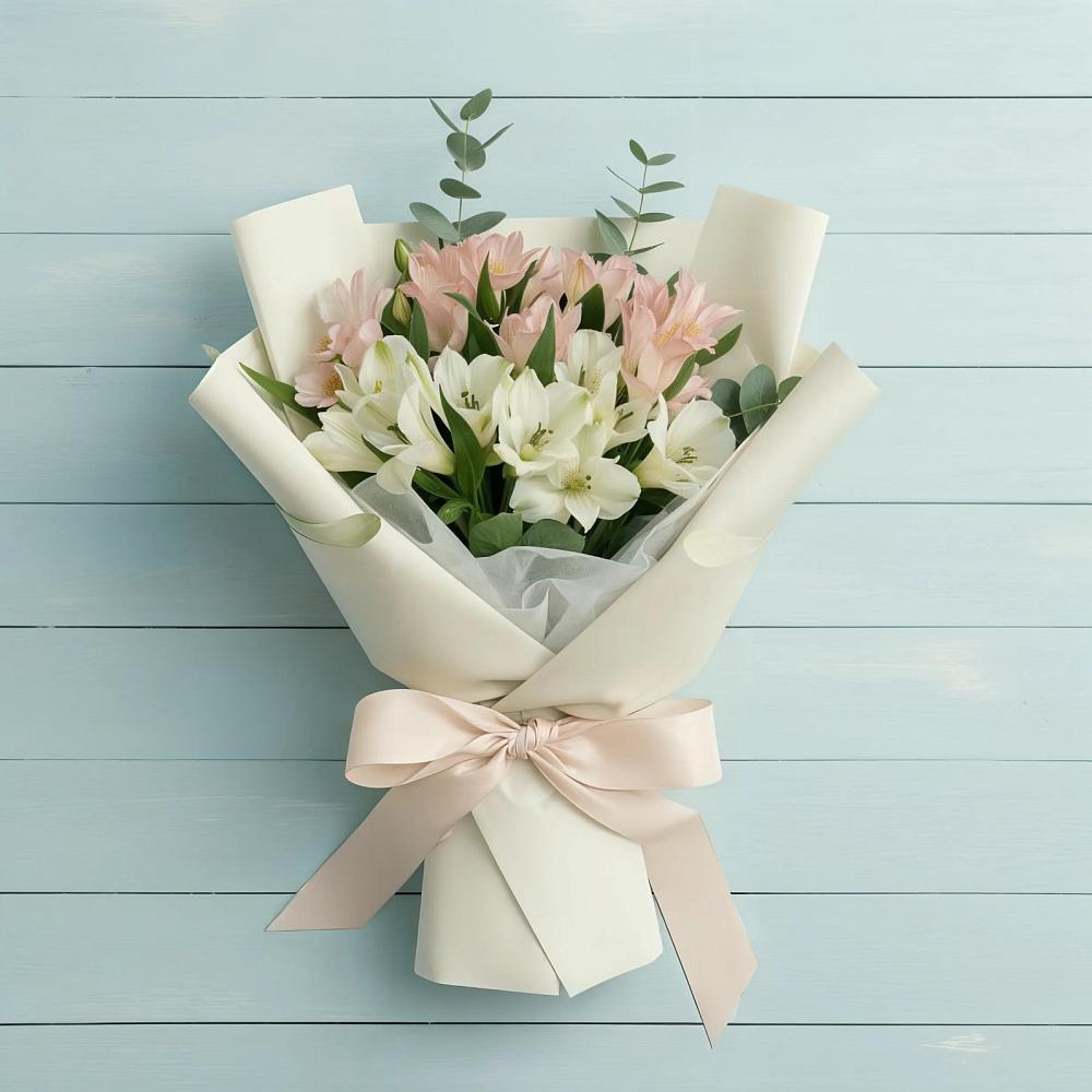 Букет цветов из: Альстромерии в Грозном