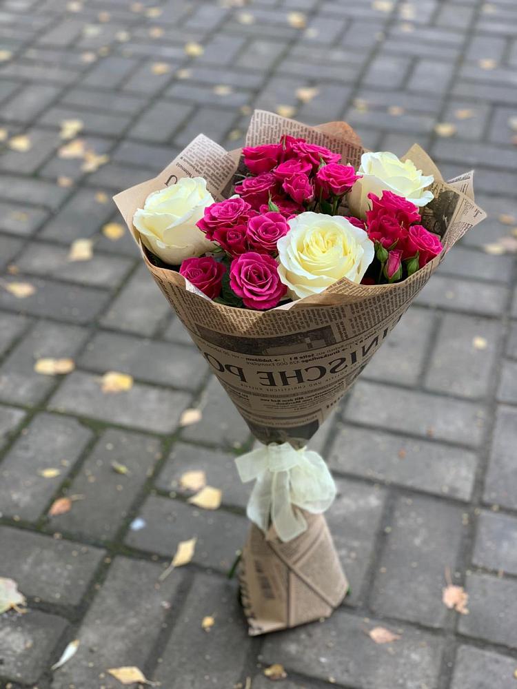 Букет цветов из: Розы в Грозном