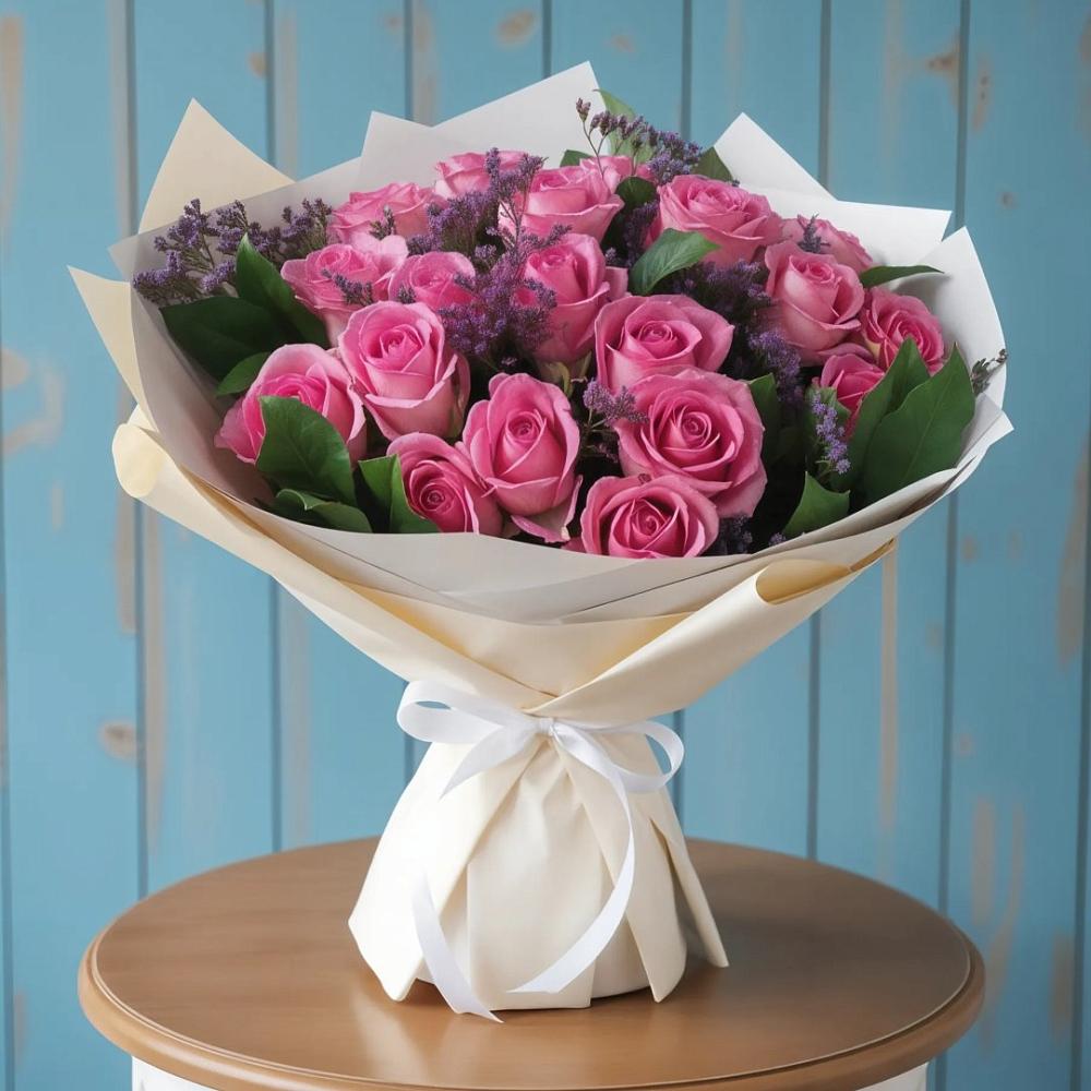 Букет цветов из: Розы в Грозном